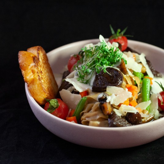 Ragout with fontina cheese foam Shannon Campbell 9b